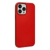 Mey İthalat®  iPhone 13 Pro Kılıf Asya Deri Silikon - Kırmızı
