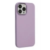 Mey İthalat® iPhone 13 Pro Kılıf Asya Deri Silikon - Lila