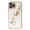 Mey İthalat® iPhone 13 Pro Kılıf Esila Silikon - Beyaz