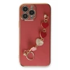 Mey İthalat® iPhone 13 Pro Kılıf Esila Silikon - Kırmızı