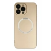 Mey İthalat® iPhone 13 Pro Kılıf Jack Magneticsafe Lens Silikon - Gold