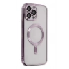 Mey İthalat®  iPhone 13 Pro Kılıf Kross Magneticsafe Kapak - Mor
