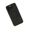 Mey İthalat®  iPhone 13 Pro Kılıf Moshi Lens Magneticsafe Silikon - Siyah