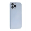 Mey İthalat®  iPhone 13 Pro Kılıf Nano içi Kadife Silikon - Sky Blue