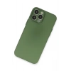 Mey İthalat®  iPhone 13 Pro Kılıf Puma Silikon - Yeşil
