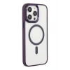 Mey İthalat®  iPhone 13 Pro Kılıf Room Magneticsafe Silikon - Derin Mor