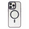 Mey İthalat®  iPhone 13 Pro Kılıf Room Magneticsafe Silikon - Derin Mor