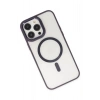 Mey İthalat®  iPhone 13 Pro Kılıf Room Magneticsafe Silikon - Derin Mor