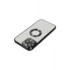 Mey İthalat® iPhone 13 Pro Kılıf Slot Silikon - Siyah