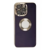 Mey İthalat® iPhone 13 Pro Kılıf Store Silikon - Derin Mor