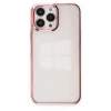 Mey İthalat® iPhone 13 Pro Max Kılıf Element Silikon - Pembe