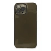 Mey İthalat® iPhone 13 Pro Max Kılıf Fly Lens Silikon - Siyah
