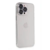 Mey İthalat® iPhone 13 Pro Max Kılıf Luko Lens Silikon - Sierra Blue