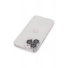 Mey İthalat® iPhone 13 Pro Max Kılıf Luko Lens Silikon - Sierra Blue