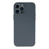 Mey İthalat®  iPhone 13 Pro Max Kılıf Nano içi Kadife Silikon - Gri