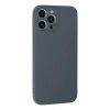 Mey İthalat®  iPhone 13 Pro Max Kılıf Nano içi Kadife Silikon - Gri
