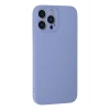 Mey İthalat®  iPhone 13 Pro Max Kılıf Nano içi Kadife Silikon - Lila