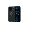 Mey İthalat® iPhone 13 Pro Max Kılıf Range Yüzüklü Silikon - Siyah