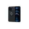 Mey İthalat® iPhone 13 Pro Max Kılıf Range Yüzüklü Silikon - Siyah