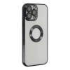Mey İthalat®  iPhone 13 Pro Max Kılıf Slot Silikon - Siyah
