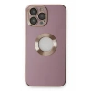Mey İthalat® iPhone 13 Pro Max Kılıf Store Silikon - Mor