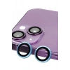 Mey İthalat® iPhone 13 Raze Metal Kamera Lens - Mavi