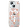Mey İthalat®   iPhone 14 Floral Magsafe Kapak - Pembe