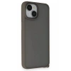 Mey İthalat® iPhone 14 Kılıf Elegant Kapak - Titan Gri