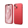 Mey İthalat®  iPhone 14 Kılıf First Silikon - Kırmızı