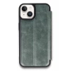 Mey İthalat® iPhone 14 Kılıf Flip Cover - Koyu Yeşil