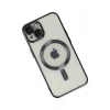 Mey İthalat®  iPhone 14 Kılıf Kross Magneticsafe Kapak - Siyah
