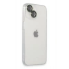 Mey İthalat® iPhone 14 Kılıf Luko Lens Silikon - Yeşil