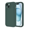 Mey İthalat®  iPhone 14 Kılıf Viera Silikon - Koyu Yeşil