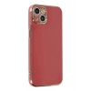 Mey İthalat®  iPhone 14 Kılıf Volet Silikon - Kırmızı