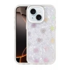 Mey İthalat® iPhone 14 Lumi Desenli Kapak - Beyaz