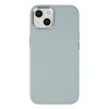 Mey İthalat® iPhone 14 Plus Kılıf Asya Deri Silikon - Sierra Blue