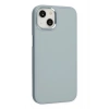 Mey İthalat® iPhone 14 Plus Kılıf Asya Deri Silikon - Sierra Blue