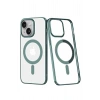 Mey İthalat® iPhone 14 Plus Kılıf Element Magneticsafe Sert Kapak - Köknar Yeşili