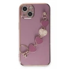 Mey İthalat® iPhone 14 Plus Kılıf Esila Silikon - Mor