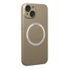 Mey İthalat®  iPhone 14 Plus Kılıf Jack Magneticsafe Lens Silikon - Gold