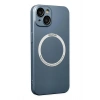 Mey İthalat® iPhone 14 Plus Kılıf Jack Magneticsafe Lens Silikon - Sierra Blue