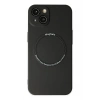 Mey İthalat® iPhone 14 Plus Kılıf Jack Magneticsafe Lens Silikon - Siyah