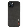 Mey İthalat® iPhone 14 Plus Kılıf Loop Deri Silikon - Siyah