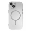 Mey İthalat® iPhone 14 Plus Kılıf Moshi Lens Magneticsafe Silikon - Gümüş