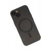 Mey İthalat®  iPhone 14 Plus Kılıf Moshi Lens Magneticsafe Silikon - Siyah