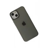 Mey İthalat® iPhone 14 Plus Kılıf Pc Sert Şeffaf Kapak - Siyah