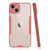 Mey İthalat®  iPhone 14 Plus Kılıf Platin Silikon - Pembe