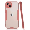 Mey İthalat®  iPhone 14 Plus Kılıf Platin Silikon - Pembe