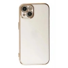 Mey İthalat®  iPhone 14 Plus Kılıf Volet Silikon - Beyaz