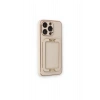 Mey İthalat®  iPhone 14 Pro Kılıf Coco Elit Kapak - Gold